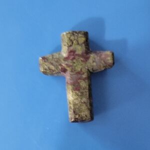 Unakite Crystal Cross